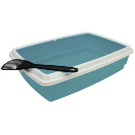Caja de arena AIME con borde + pala - Para gatos Caja de arena AIME con borde + pala - Para gatos