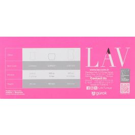 Lav Set 6 Vasos Vidrio Lune 325 cc (8 Cajas)