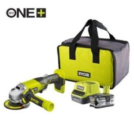 Ryobi R18AG-140S 5133004301 Amoladora Angular Sin Cable 18V ONE+ 115mm con Batería 4.0Ah, Cargador y Bolsa Precio: 152.99000057. SKU: B12GMLFNV4
