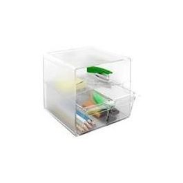 Archivo 2000 Organizador Archicubo 2 Cajón + 1 Compartimento 190x150x150 mm Cristal Transparente Precio: 9.78999989. SKU: S8401268