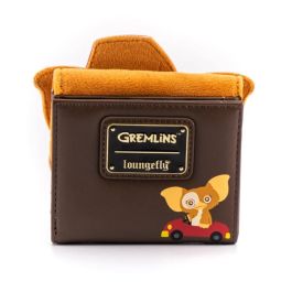 Loungefly Monedero Gremlins Gizmo Navidad con Teclado Musical, Felpa y Cuero Vegano