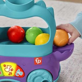 Dinosaurio de juguete arrastre fisher-price. con luces y sonidos. incluye bolas Dinosaurio de juguete arrastre fisher-price. con luces y sonidos. incluye bolas