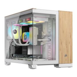 Corsair CC-9011288-WW Caja Gaming ATX Midi Tower Cristal Templado y Madera Bambú Blanca Precio: 207.49999963. SKU: B15X3W92WR