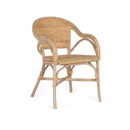 Giner y Colomer - Lote de 2 Sillones con Brazos en Bambú Natural y Rattan, 84x55x63 cm Precio: 479.9949. SKU: B1BYRT4882