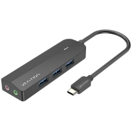 Vention TGQBB Hub USB-C 6 en 1 con 3x USB 3.0, 2x Jack 3.5mm, 1x MicroUSB PD y 5 Gbps Precio: 10.50000006. SKU: B14YNW5PJW