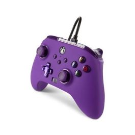 Power A 1521747-02 Mando con Cable Mejorado para Xbox Series X/S, Xbox One, Windows 10/11 - Morado Royal