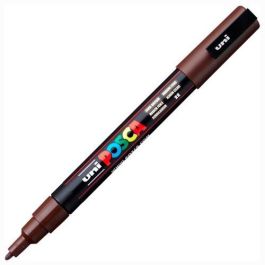 POSCA Marcador PC-3M Punta Cónica 0,9 - 1,3 mm Marrón Oscuro - Tinta Base Agua No Tóxica Precio: 3.50000002. SKU: B15ZPDAKN2
