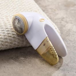 Day Máquina Quita-Pelusas Eléctrica Portátil para Ropa y Mantas con Depósito Extraíble y Mini-cepillo