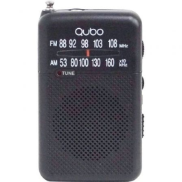 Radio Portátil Qubo R-S1/ Negra Precio: 15.79000027. SKU: B1BS949RC9