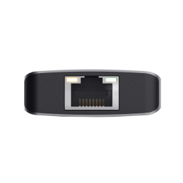 Trust DALYX Adaptador USB Tipo C 6 en 1 con HDMI 4K, Gigabit Ethernet, 2 USB 2.0 - 24968
