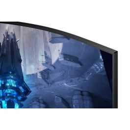 Samsung LS32BG750NPX Monitor Gaming 32" 4K UHD 165Hz 1ms Mini-LED Quantum HDR 2000 Curvo 1000R G-Sync Compatible FreeSync Premium Pro Negro