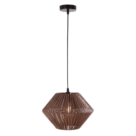 Lámpara Colgante Albert Ratán Diseño Rejilla Estilo Étnico [SKD-P-2004] Precio: 23.78999997. SKU: B168HPKAGB