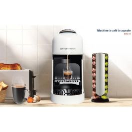 Cafetera de cápsulas - ARTHUR MARTIN - AMN230B - Espresso y Lungo - Preparación rápida Cafetera de cápsulas - ARTHUR MARTIN - AMN230B - Espresso y Lungo - Preparación rápida