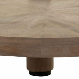 Mesa de Centro Alexandra House Living Marrón Madera Hierro Chapa Madera de abeto 110 x 46 x 110 cm