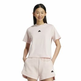 Camiseta de Manga Corta Mujer Adidas Z.N.E. (XL)