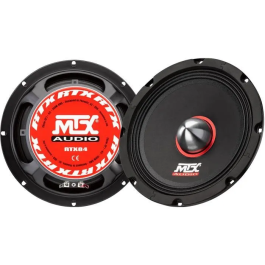 Mtx Audio RTX84 Altavoz Graves-Medios Ø20cm Bobina 51mm 150W RMS 600W Pico 4O 97,7dB/2V/1m para Coche Se Vende Individualmente Precio: 48.59000025. SKU: B14R5JKD3M