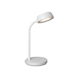 Maul Lámpara de escritorio LED 5W 585lm Luz Cálida Brazo y Cabezal Giratorios Blanca