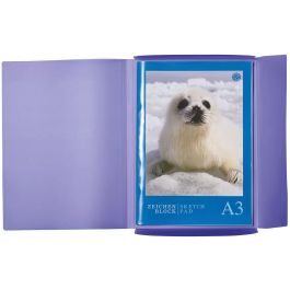 HERMA Sammelmappe A3 violeta de polipropileno