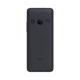 TCL Onetouch 4022S Teléfono Móvil para Personas Mayores con Pantalla 2.8", Botón SOS, Teclado Grande y Base de Carga - Gris