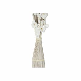 Ramo DKD Home Decor 8424001847440 Flores Gris Blanco Flor seca (40 x 40 x 150 cm) (2 Unidades)