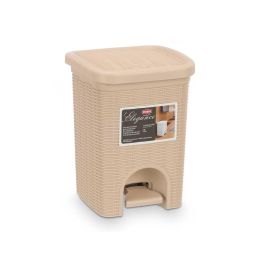Papelera Elegance Peq 6L Crema Stefanplast 20X27CM (6 Unidades) Papelera Elegance Peq 6L Crema Stefanplast 20X27CM (6 Unidades)
