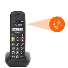 Gigaset E290 Duo Teléfono DECT/analógico Identificador de llamadas Negro Gigaset E290 Duo Teléfono DECT/analógico Identificador de llamadas Negro