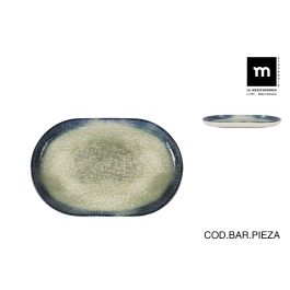 La Mediterranea Fuente Ovalada Olaf Nordic Brillo 20 cm x 13 cm x 2 cm (24 Unidades) Precio: 63.50000019. SKU: B18N8WDMAP