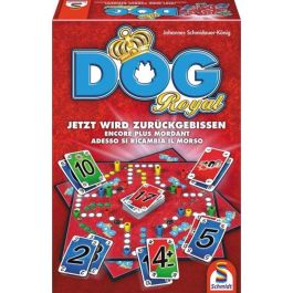 Schmidt Spiele DOG ROYAL Juego de mesa táctico, versión mejorada de DOG, con mapas inteligentes y funciones especiales de peones