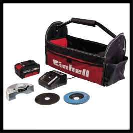 Einhell TE-AG 18/115 Li Amoladora Angular a Batería 18V, disco 115mm, 8500 RPM, sin batería (versión 4.0Ah)