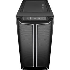 be quiet! Pure Base 501 DX Caja Midi Tower Negra con Ventana de Vidrio e Iluminación ARGB para PC