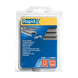 Rapid Grapas Anilladas para Cercas Vr22 1.1m Galvanizada 1100 Piezas 40108806