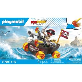 Playmobil Barco Pirata Racing: Juguete de Construcción Infantil para Niños a Partir de 3 Años, de Plástico Duradero