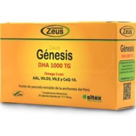 Genesis Dha Tg 1000 Omega 3 30Cap. Genesis Dha Tg 1000 Omega 3 30Cap. Precio: 43.5000005. SKU: B19CYM4888