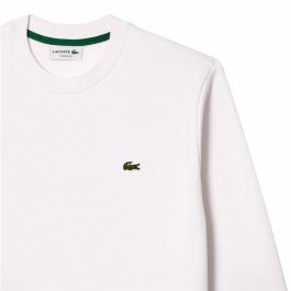 Sudadera sin Capucha Hombre Lacoste Core Performance Blanco 15-16 Años