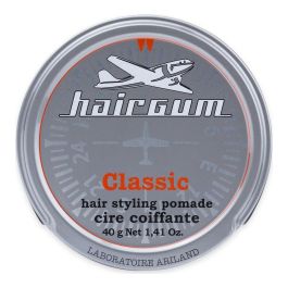 Hairgum CLASSIC Hair Styling Pomade Cera de Peinado para Hombre con Acabado Brillante 40 gr