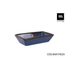 La Mediterranea Bol Aperitivo Rectangular 13.8 x 7.2 cm "Pica-Pica Blue" (24 Unidades) Precio: 32.49999984. SKU: B1KA4HNB4X