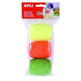 Rafia Apli Natural 30 M Colores Fluor Bolsa De 3 Precio: 7.679507. SKU: B1FZNY7MEW