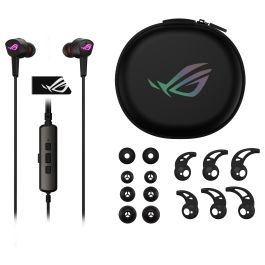 ASUS ROG Cetra II Auriculares In-Ear Alámbrico Juego Negro Cancelación de Ruido Activo 20-40000 Hz