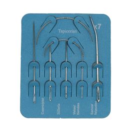 Edm Surtido 7 agujas de coser para tapicerías, cuero, piel, sillería, sacos, felpudos Precio: 3.69000027. SKU: B1KMENFSPE