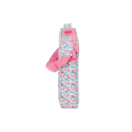Cartera Escolar Moos Flores Multicolor 38 x 28 x 6 cm