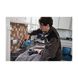 Bosch GAS 12V Aspirador Manual Inalámbrico a Batería, Sin Bolsa, Flujo de Aire 900 l/min, Color Azul