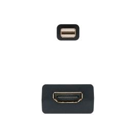 Conversor Nanocable 10.16.0102/ Mini DisplayPort Macho - HDMI Hembra/ 15cm/ Negro Conversor Nanocable 10.16.0102/ Mini DisplayPort Macho - HDMI Hembra/ 15cm/ Negro