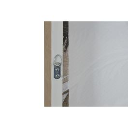 Lienzo Home ESPRIT Marrón Beige Dorado Palmeras Tropical (2 Unidades)