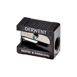 Derwent Sacapuntas Plástico 1 Uso para Lápices Pastel y Charcoal