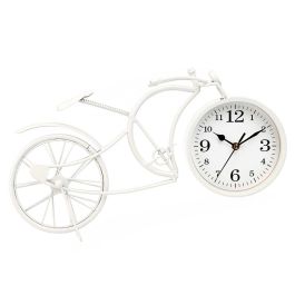 Reloj Forja Bicicleta Blanco 19,5Cm Giftdecor (4 Unidades) Reloj Forja Bicicleta Blanco 19,5Cm Giftdecor (4 Unidades)