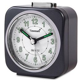 Reloj-Despertador Analógico Timemark Gris Silencioso con sonido Modo noche Precio: 7.69000012. SKU: S6503178