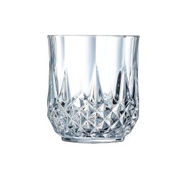 Cristal d'Arques Vaso Bajo Longchamp Cristal 32 cL, Set 6 Unidades, Apto Lavavajillas, Fabricado en Francia, Sin Plomo ni Cadmio Precio: 23.50000048. SKU: S2705128