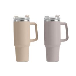 Vaso Termico Basicos DKD Home Decor Rosa Palo Beige 13 x 26 x 10 cm (6 Unidades) Precio: 77.89000021. SKU: B12DRAFNRC