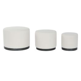 DKD Home Decor Reposapiés Scandi Blanco Negro Set de 3 Unidades 60 x 45 x 60 cm Precio: 143.68999986. SKU: B1FAKBZ87Q