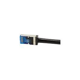 LogiLink CQ7083S - Cable de Red Exterior (Outdoor) CAT.6A S/FTP, RJ-45, 7.5 Metros, Negro, para Condiciones Extremas (-40°C a 65°C)